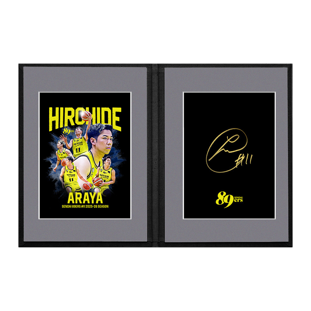 【受注販売】【MyPLAYER COLLECTION 2025-26】選手直筆サイン入りフォトアルバム(ラフネートル) #11 荒谷裕秀 詳細画像 #11 荒谷 裕秀 1